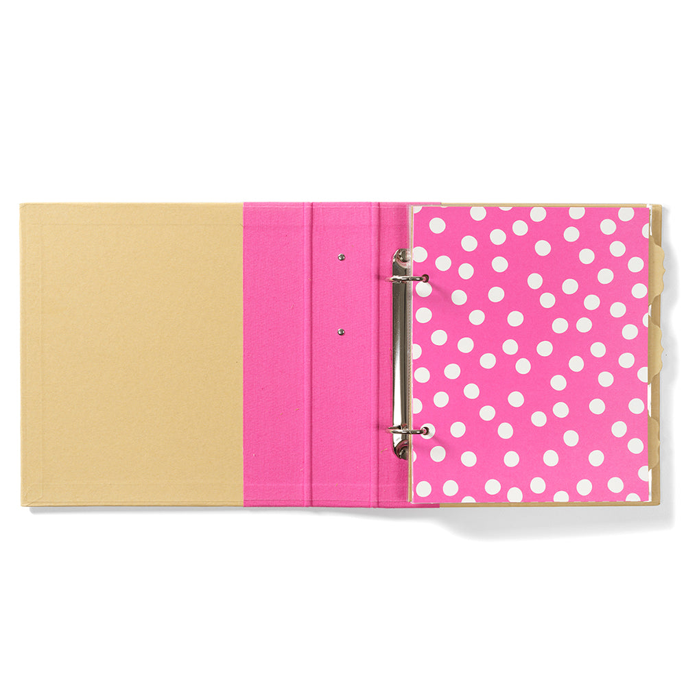 6x8 SN@P! Binder - Pink