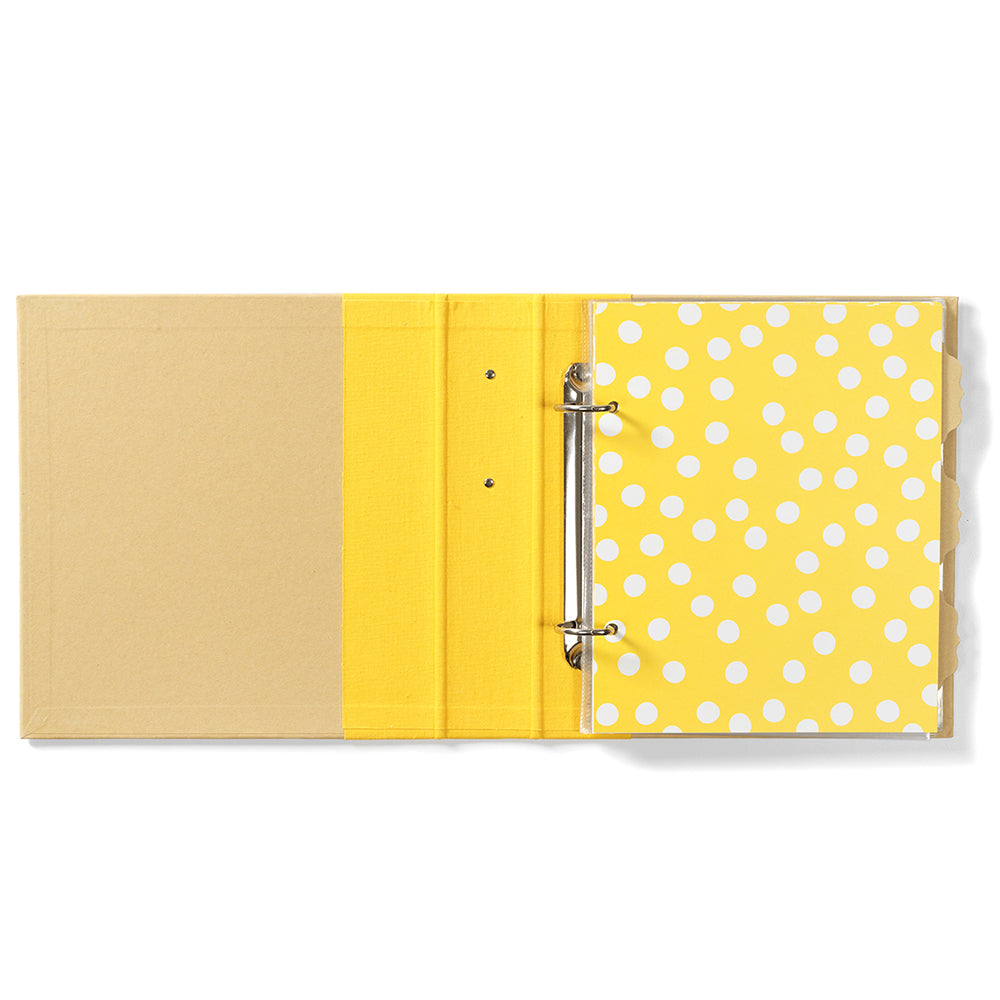 6x8 SN@P! Binder - Yellow