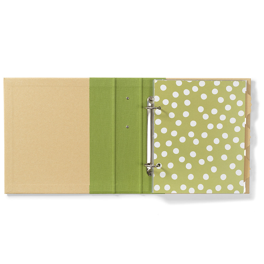 6x8 SN@P! Binder - Green