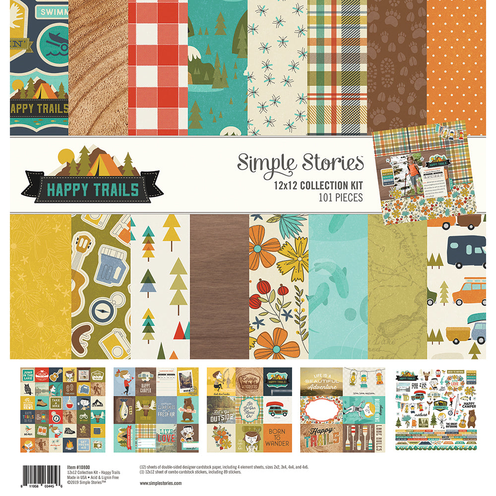 Happy Trails 12x12 Collection Kit