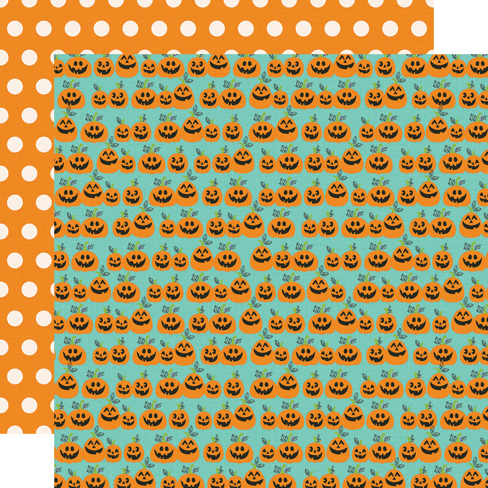 Say Cheese Halloween 12x12 Paper - Hey Pumpkin