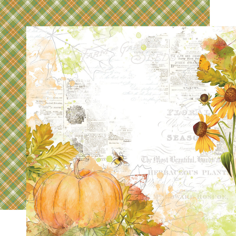 Autumn Splendor 12x12 Paper - Fall Blessings