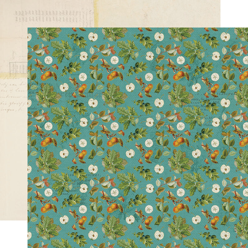 Autumn Splendor 12x12 Paper - Marigold/Dots