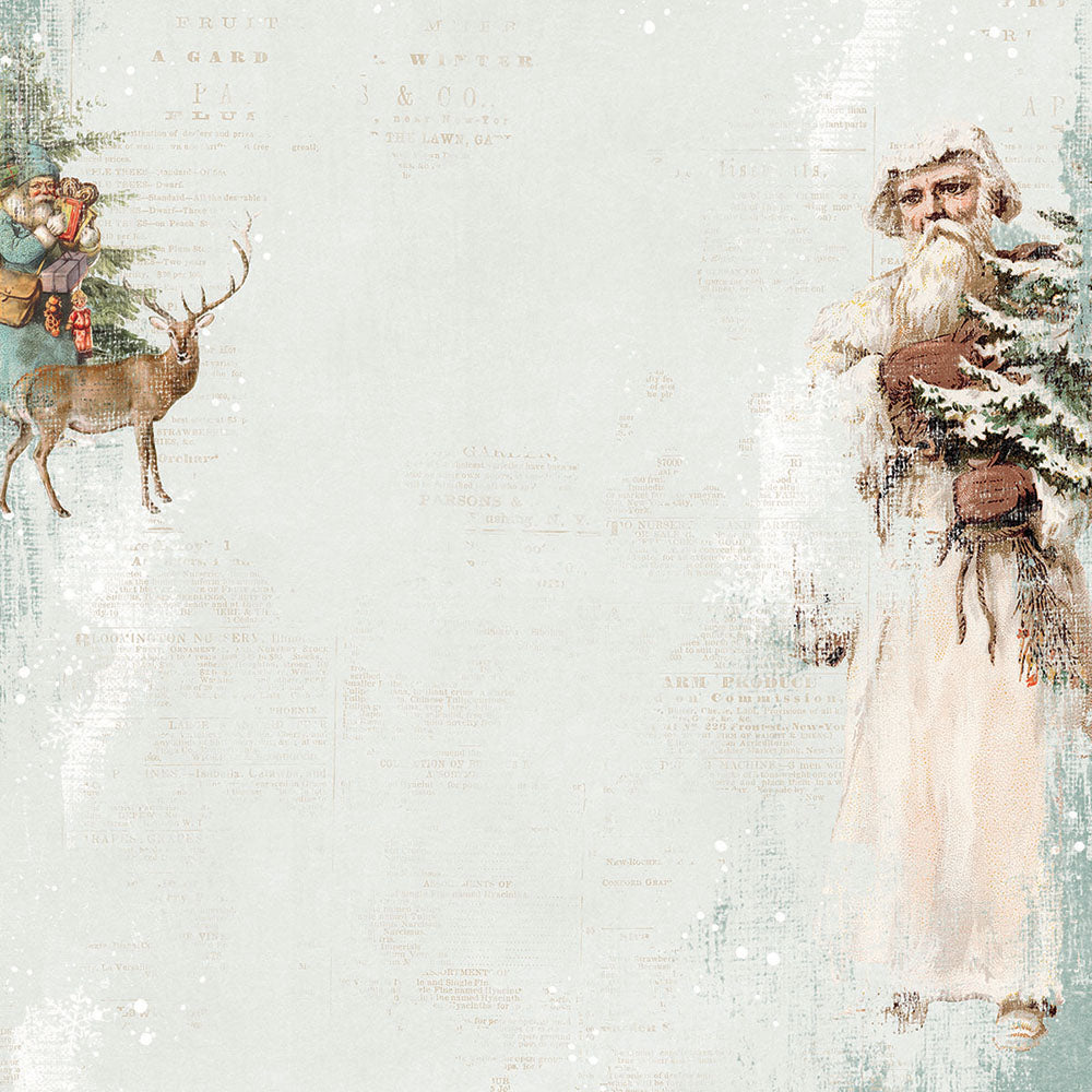 Country Christmas 12x12 Paper - Joyous Noel