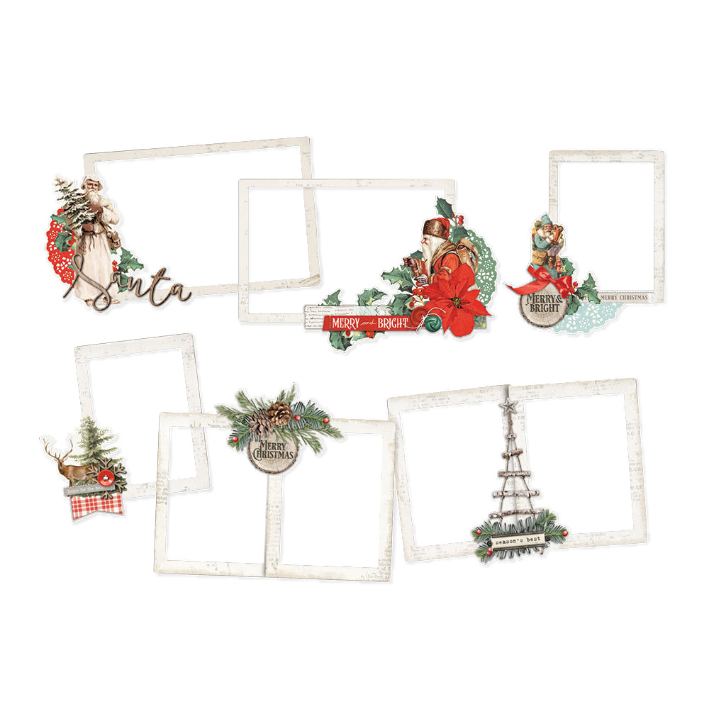 Country Christmas Layered Frames