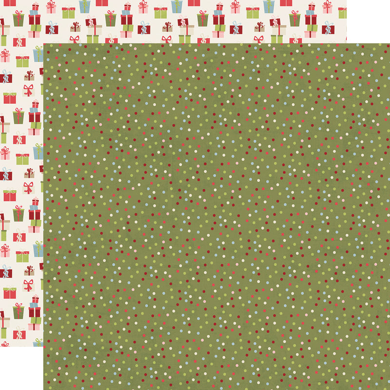 Holly Jolly 12x12 Paper - Christmas Cheer