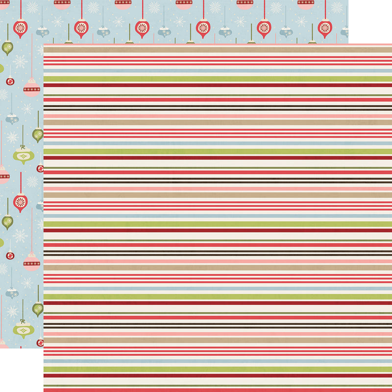 Holly Jolly 12x12 Paper - Christmas Cheer
