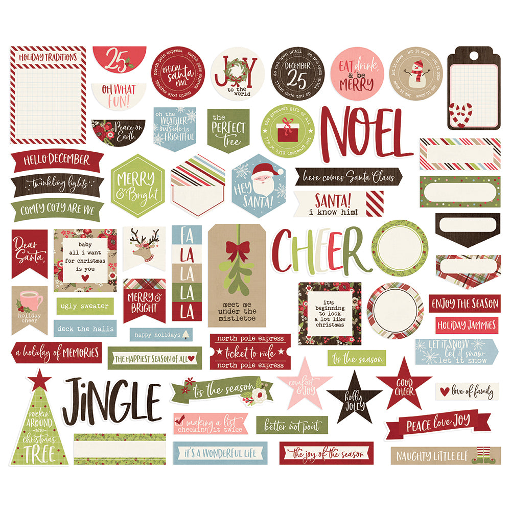 Holly Jolly Journal Bits & Pieces