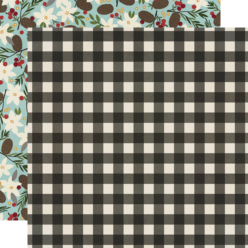 Winter Farmhouse 12x12 Combo Sticker