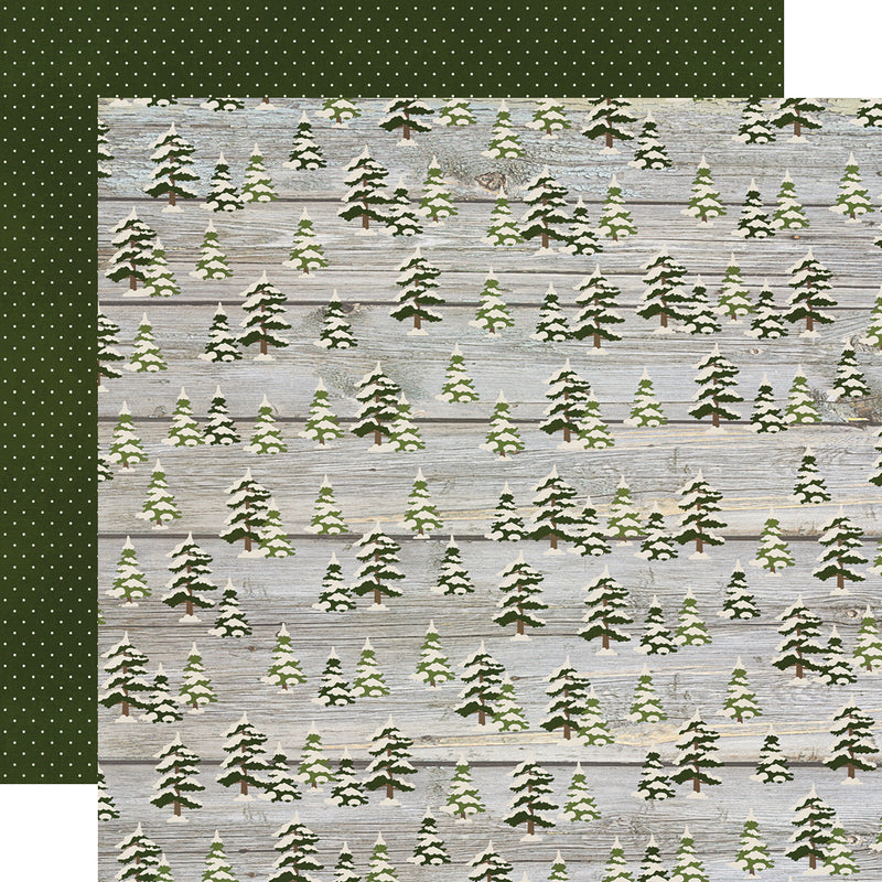 Winter Farmhouse 12x12 Combo Sticker