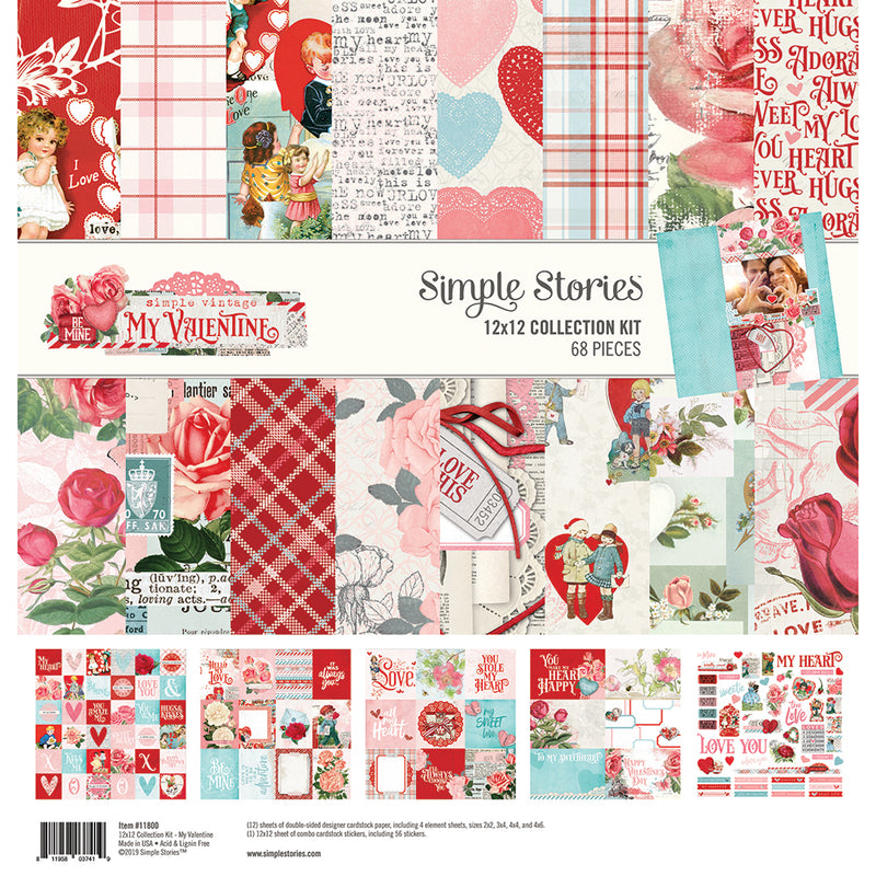 Simple Vintage My Valentine Simple Basics Kit