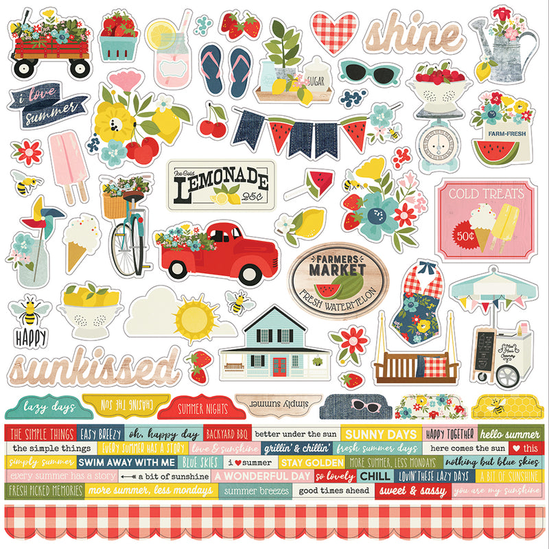 Summer Farmhouse Stamps