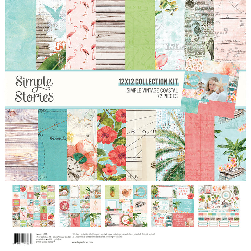 Simple Vintage Coastal - Sticker Book