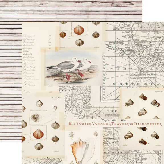 Simple Vintage Coastal - Sticker Book