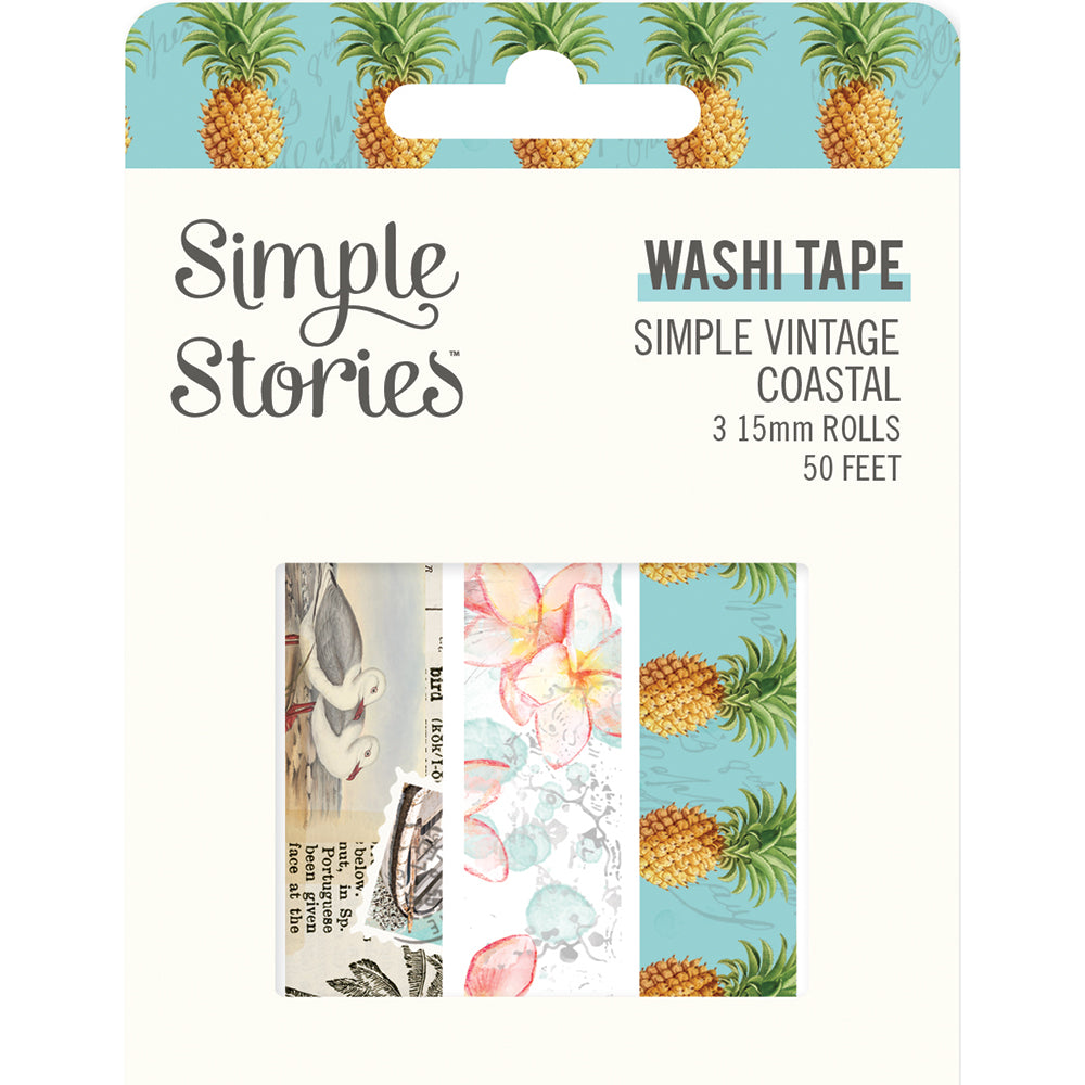 Simple Vintage Coastal Washi Tape