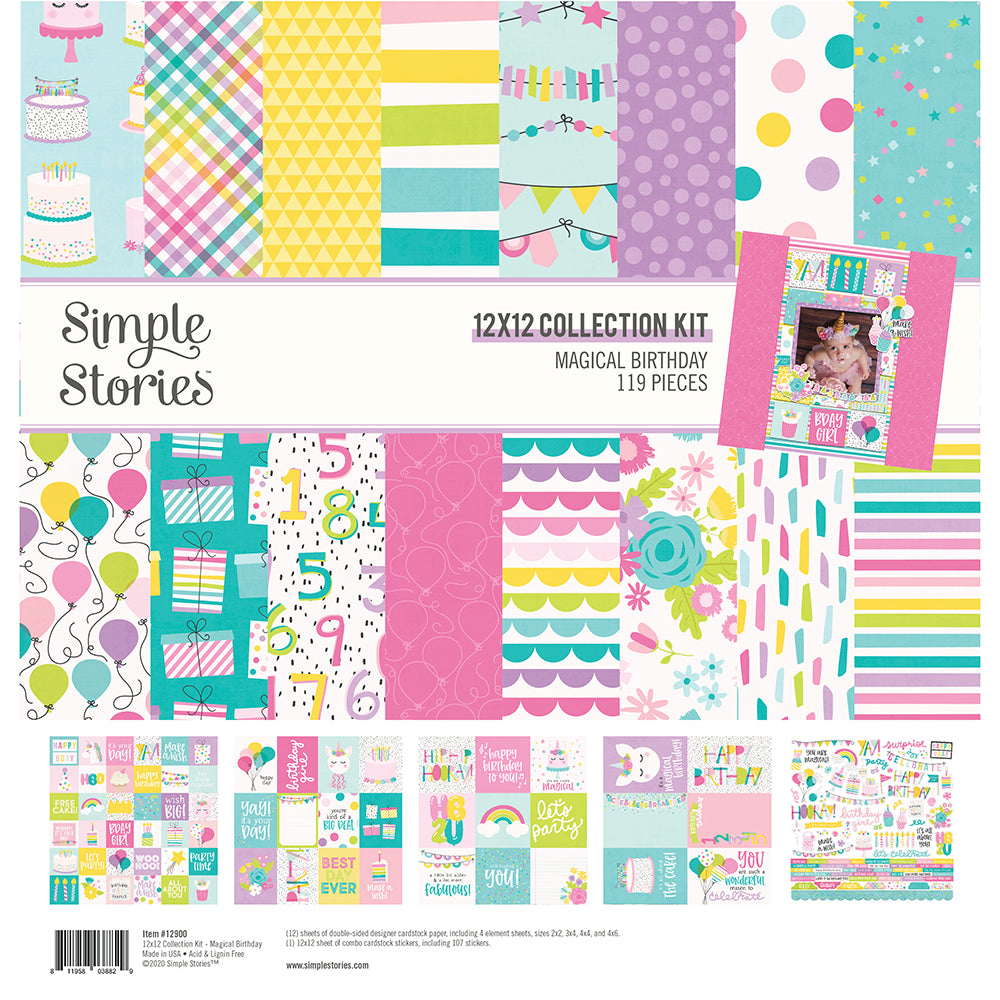 Magical Birthday 12x12 Collection Kit