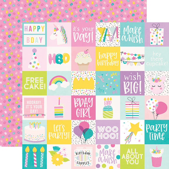 Magical Birthday 12x12 Paper - Surprise!