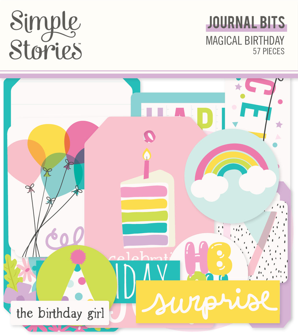 Magical Birthday Journal Bits & Pieces