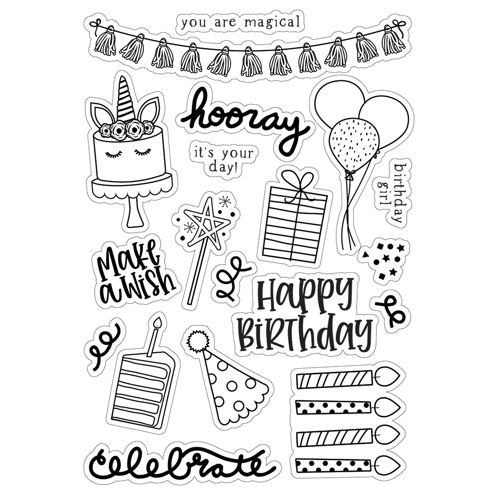 Magical Birthday Stamps