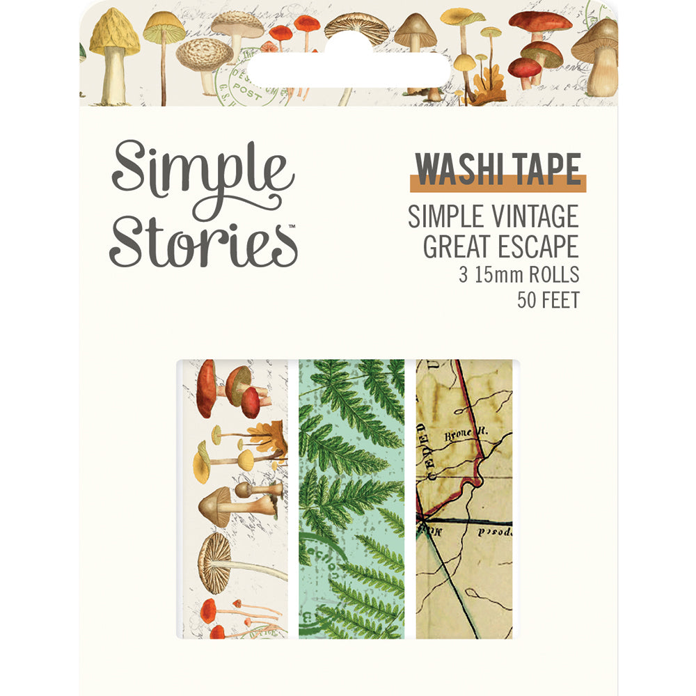 Simple Vintage Great Escape Washi Tape
