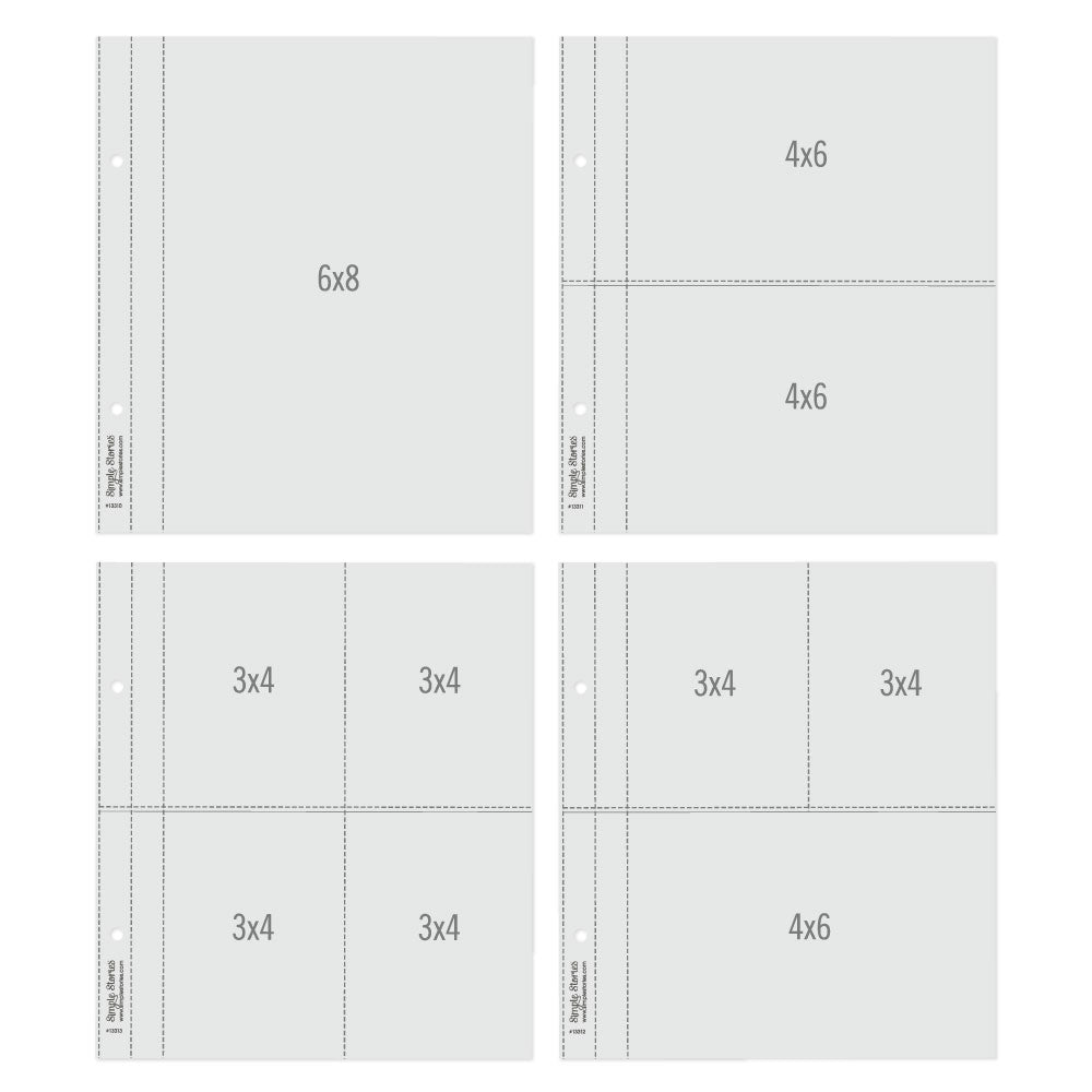 6X8 SN@P! Flipbook Pages - Multi Pack Refills