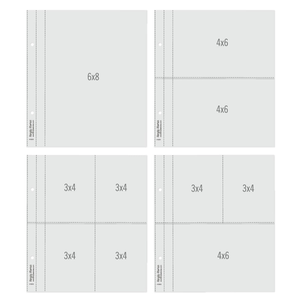 6X8 SN@P! Flipbook Pages - Multi Pack Refills