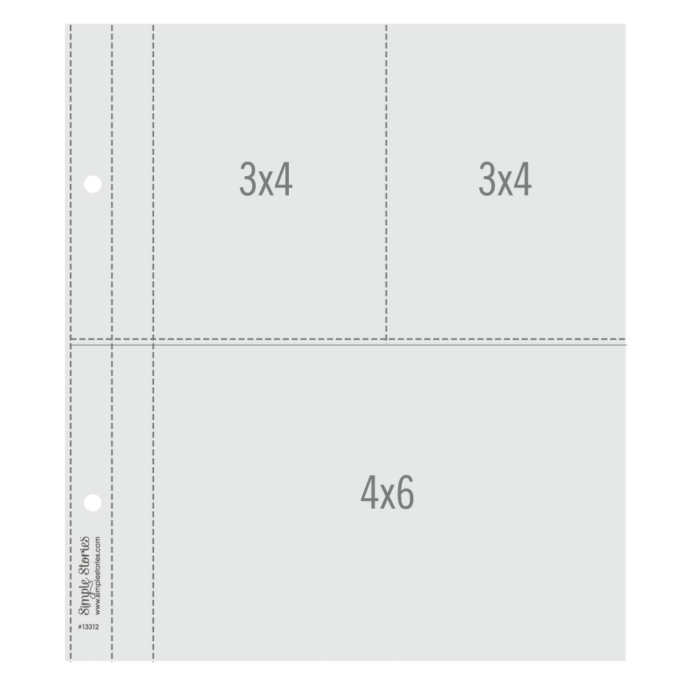 6X8 SN@P! Flipbook Pages - 3x4/4x6 Pack Refills