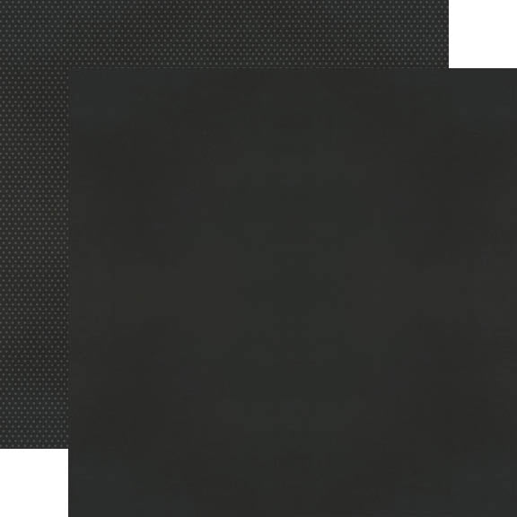 Color Vibe 12x12 Textured Cardstock - Black