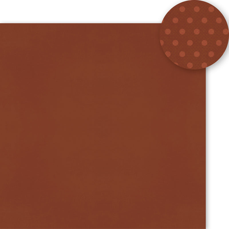 Color Vibe 12x12 Textured Cardstock - Brown