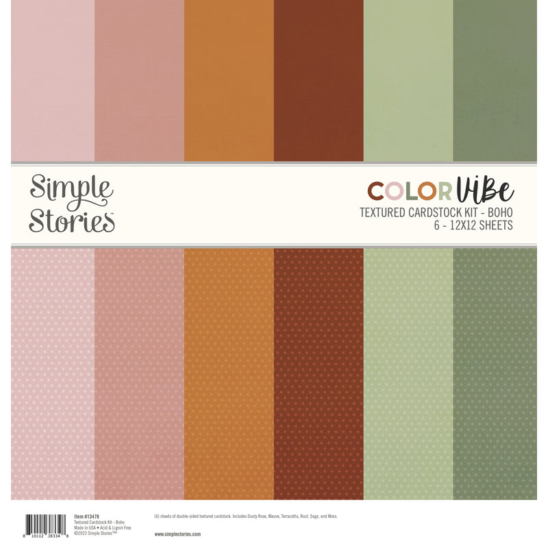 Color Vibe Chipboard Bits - Brights