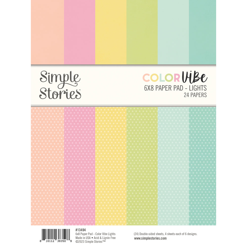 Simple Stories ColorVibe Textured Cardstock 12x12 Bubblegum (13425) –  Everything Mixed Media