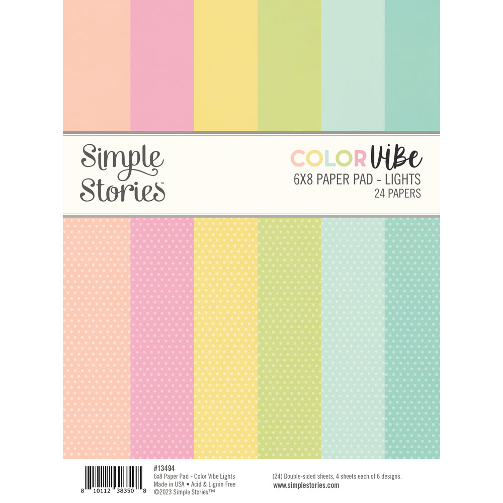Color Vibe Lights  - 6x8 Pad