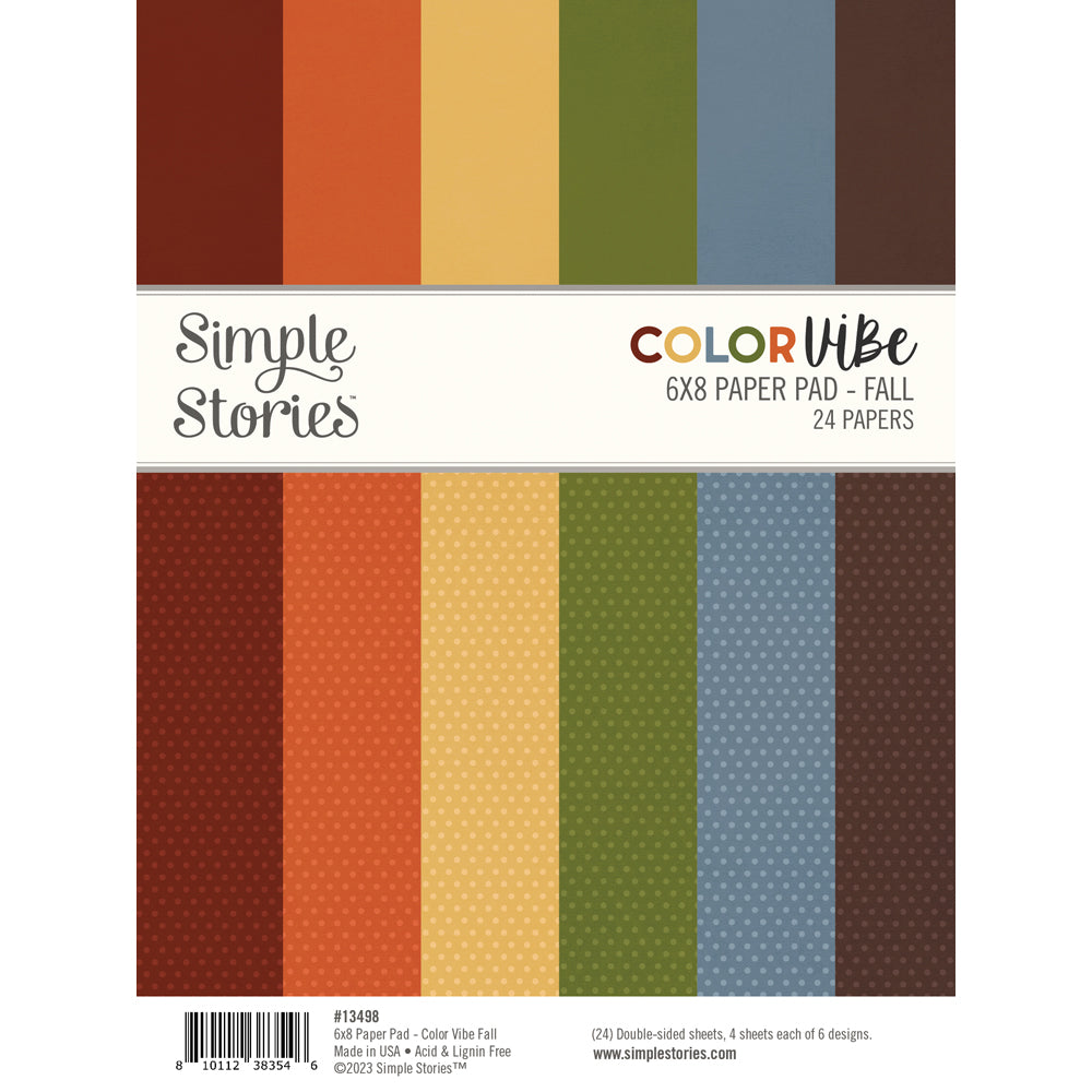 Color Vibe Fall - 6x8 Pad