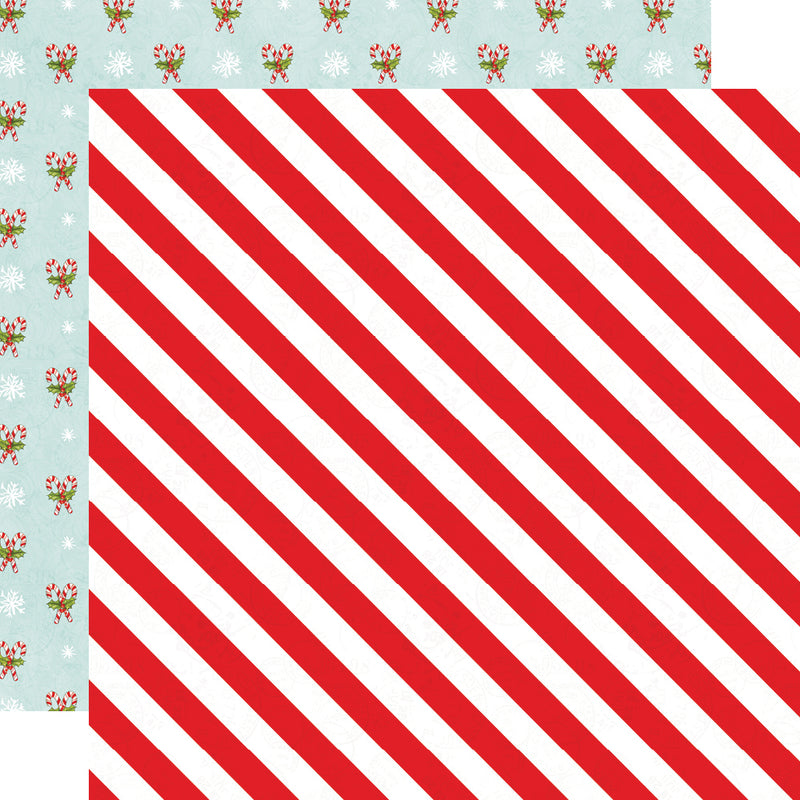 Simple Vintage North Pole - Holly Berry/Peppermint