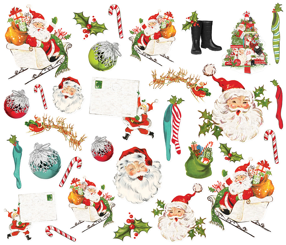 Santa North Pole Background