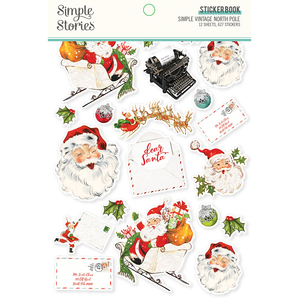 Simple Vintage North Pole - Sticker Book – Simple Stories