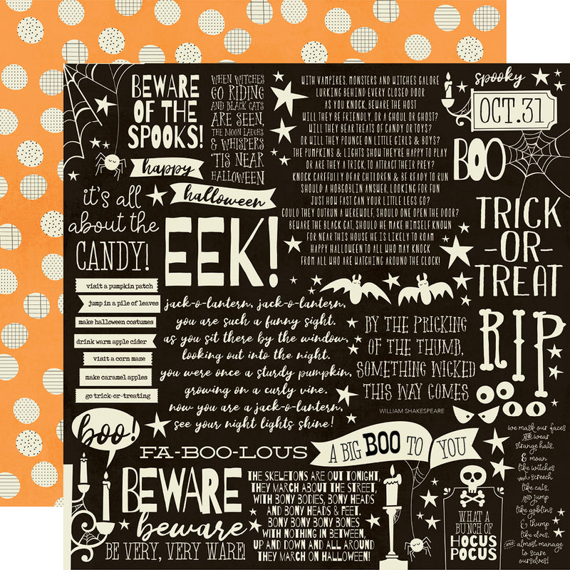 Boo Crew - Cardstock Sticker