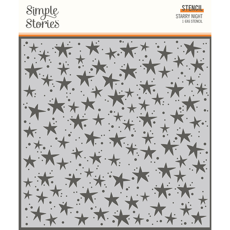 Starry Pattern Pack Starry Night Stencil