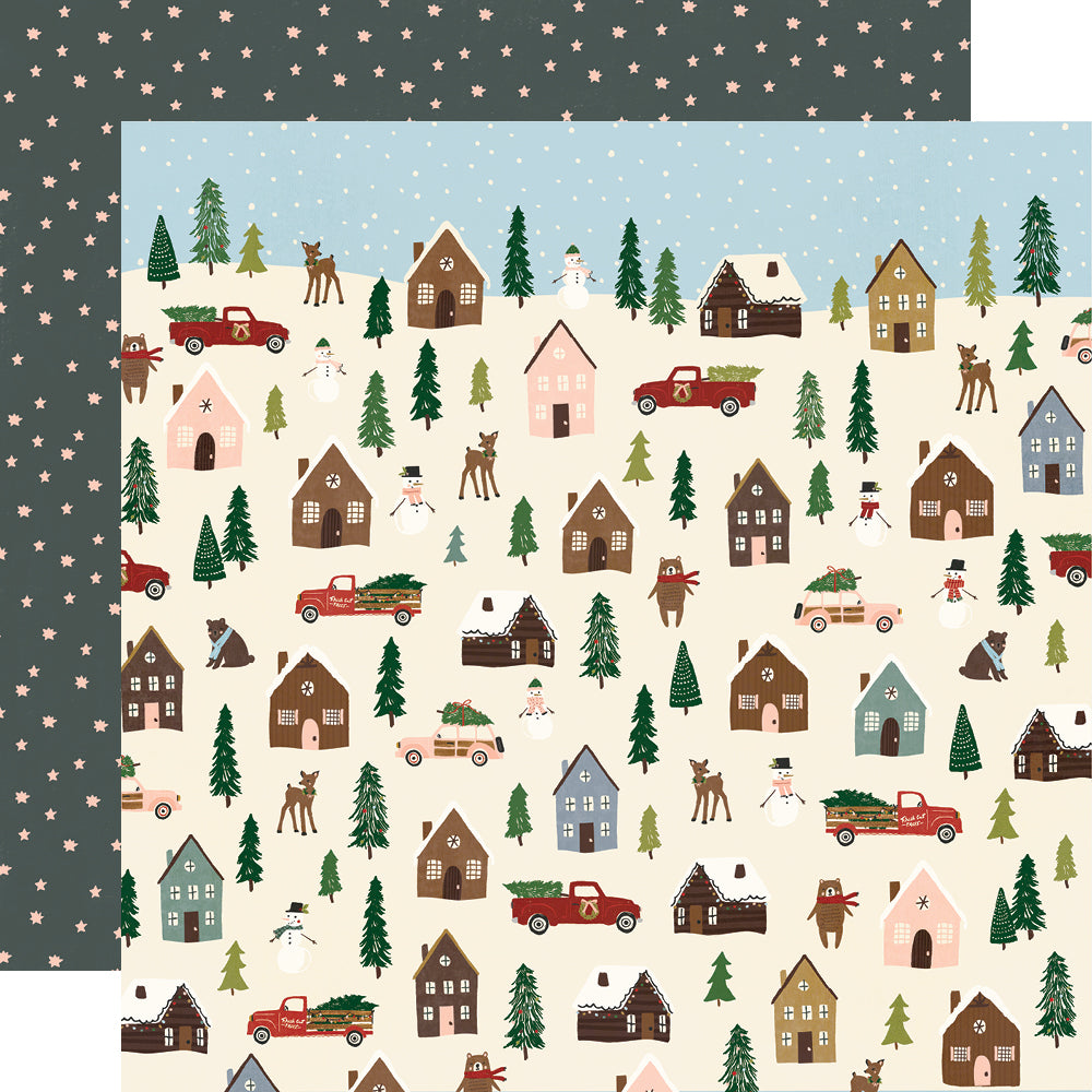 Winter Cottage - Foam Stickers – Simple Stories