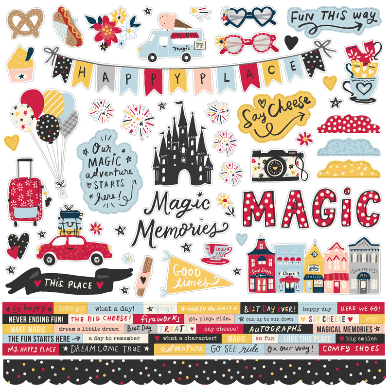 Simple Pages Page Kit - Magical Memories
