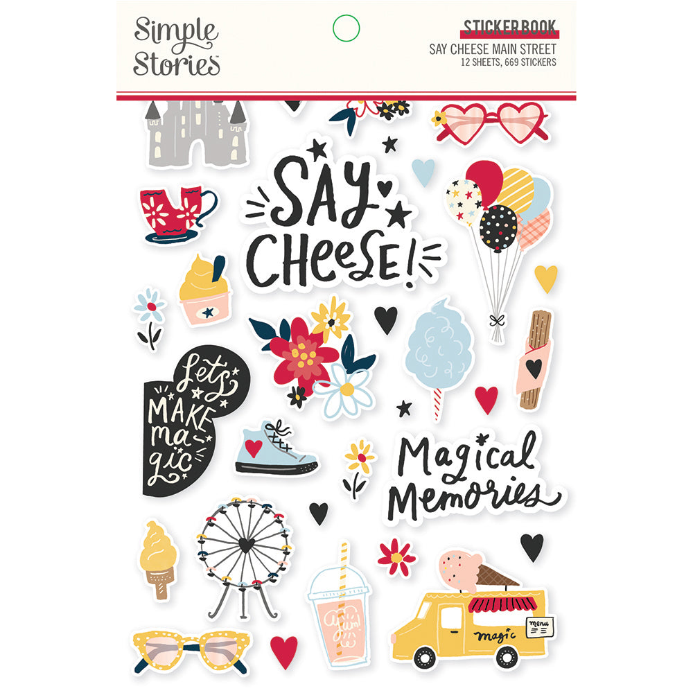 Say Cheese Main Street - Sticker Book