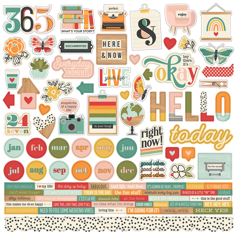 Hello Today - Sticker Book