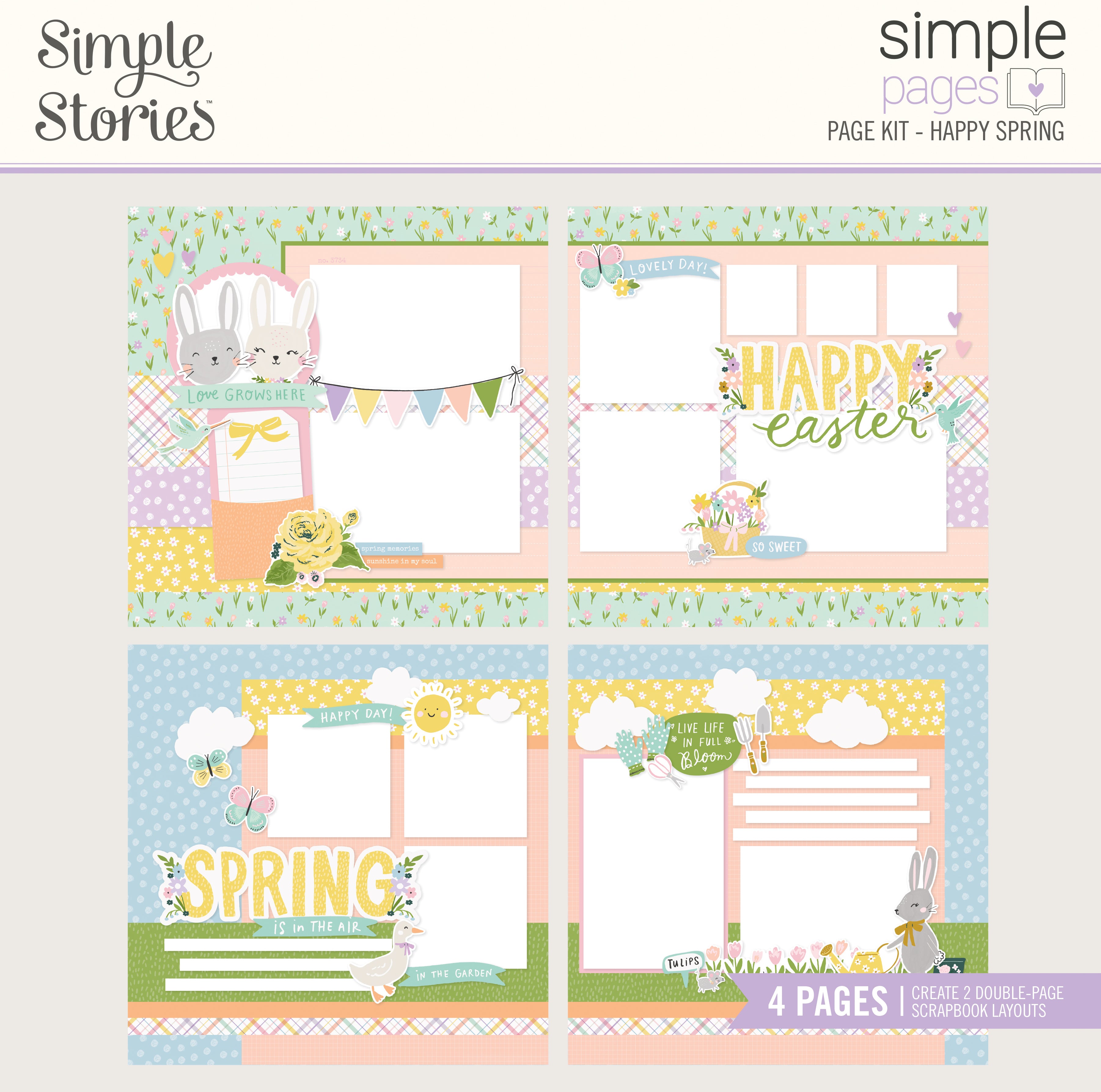Simple Pages Page Kit - Happy Spring – Simple Stories