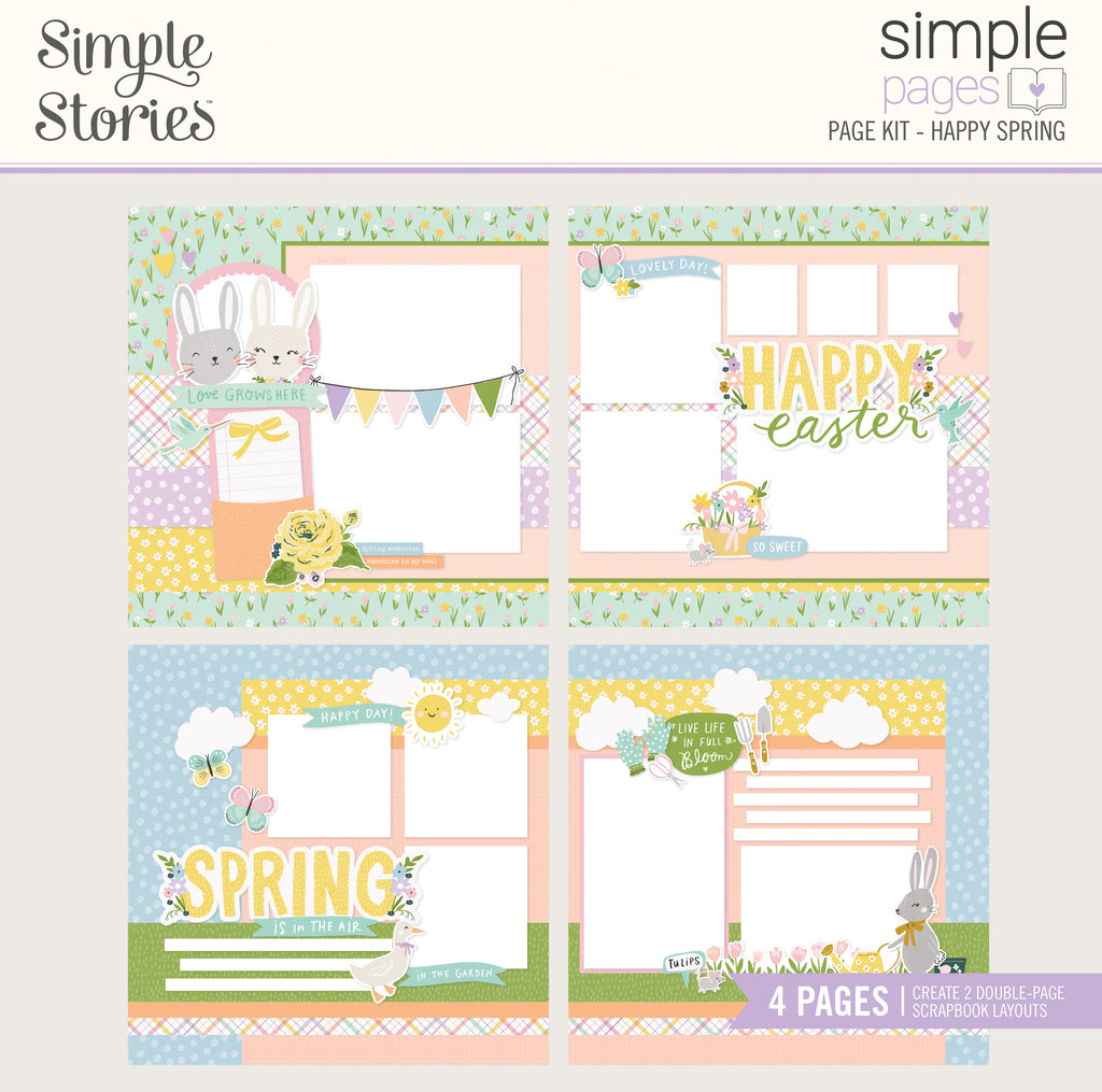 Simple Pages Page Kit - Happy Spring