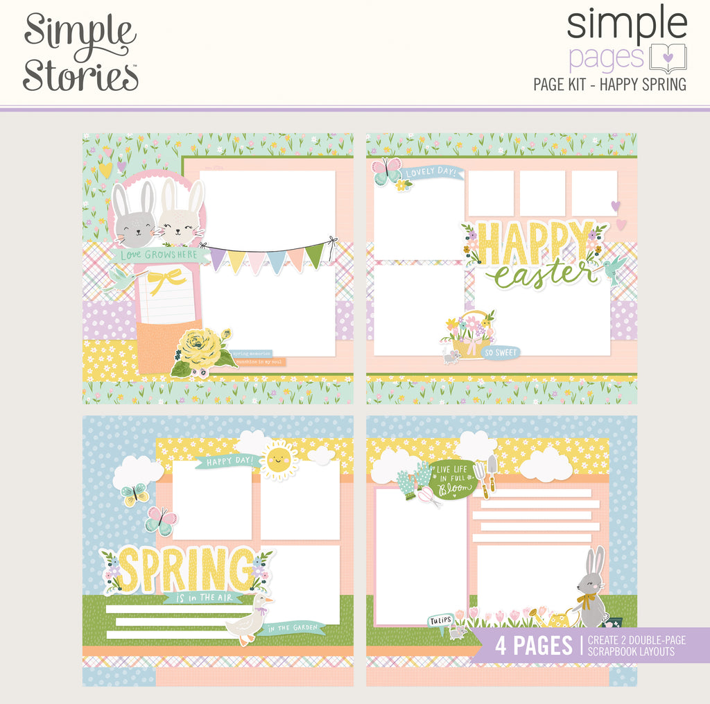 Simple Pages Page Kit - Happy Spring
