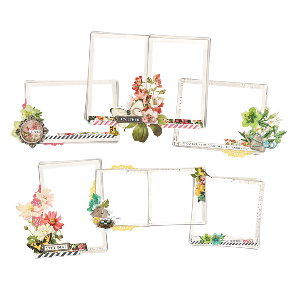 Simple Vintage Cottage Fields - Chipboard Frames – Simple Stories