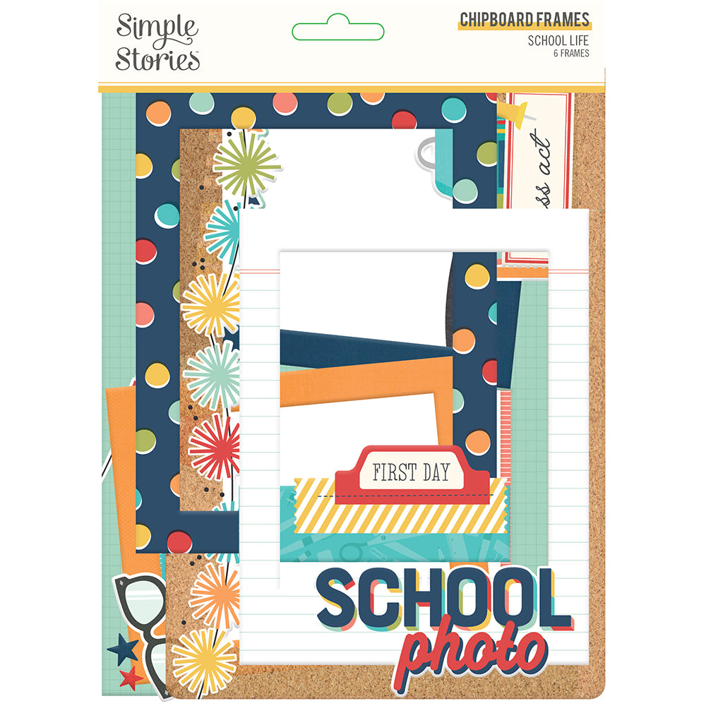 School Life - Chipboard Frames