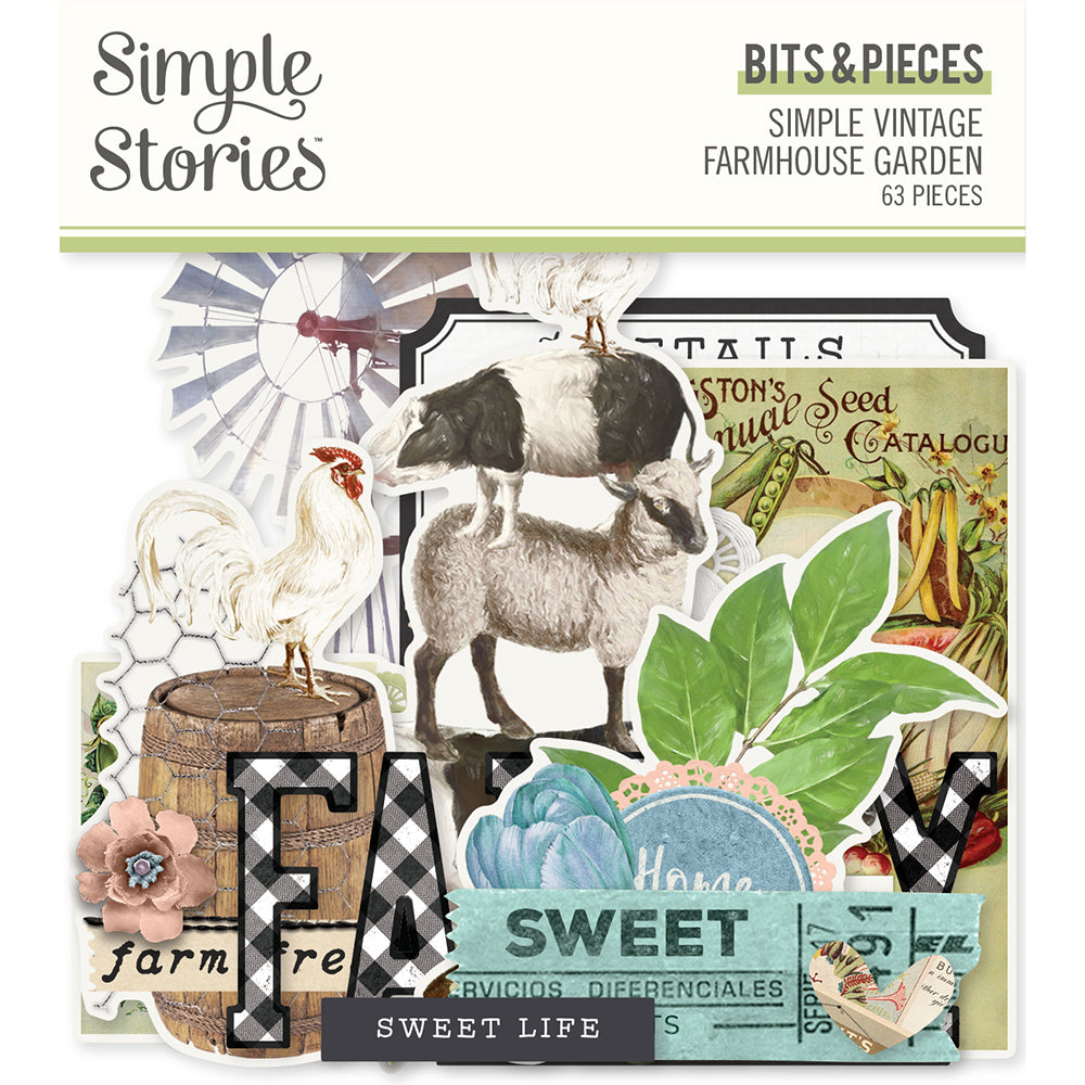 Simple Stories - Simple Vintage Farmhouse Garden - Cardstock Sticker
