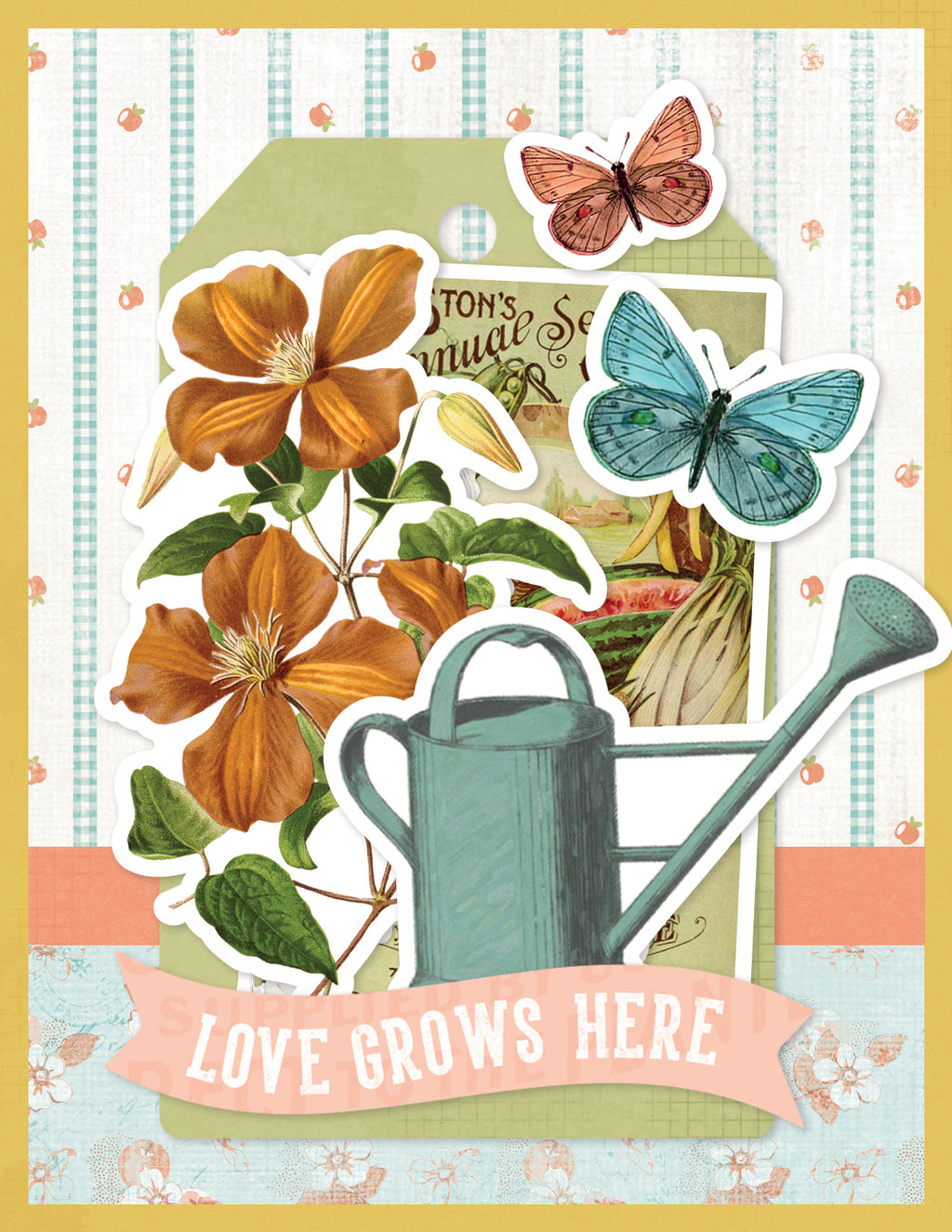 Simple Cards Card Kit - Love Grows Here