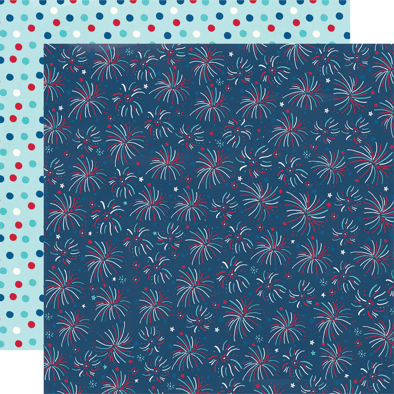 Stars, Stripes + Sparklers - Cardstock Sticker